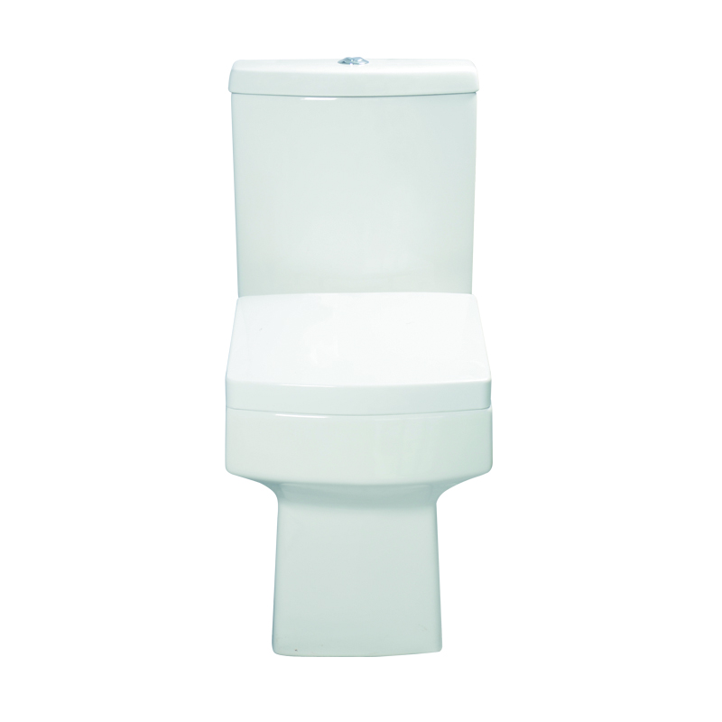 Toilette lavable carrée pour salle de bain --SD602