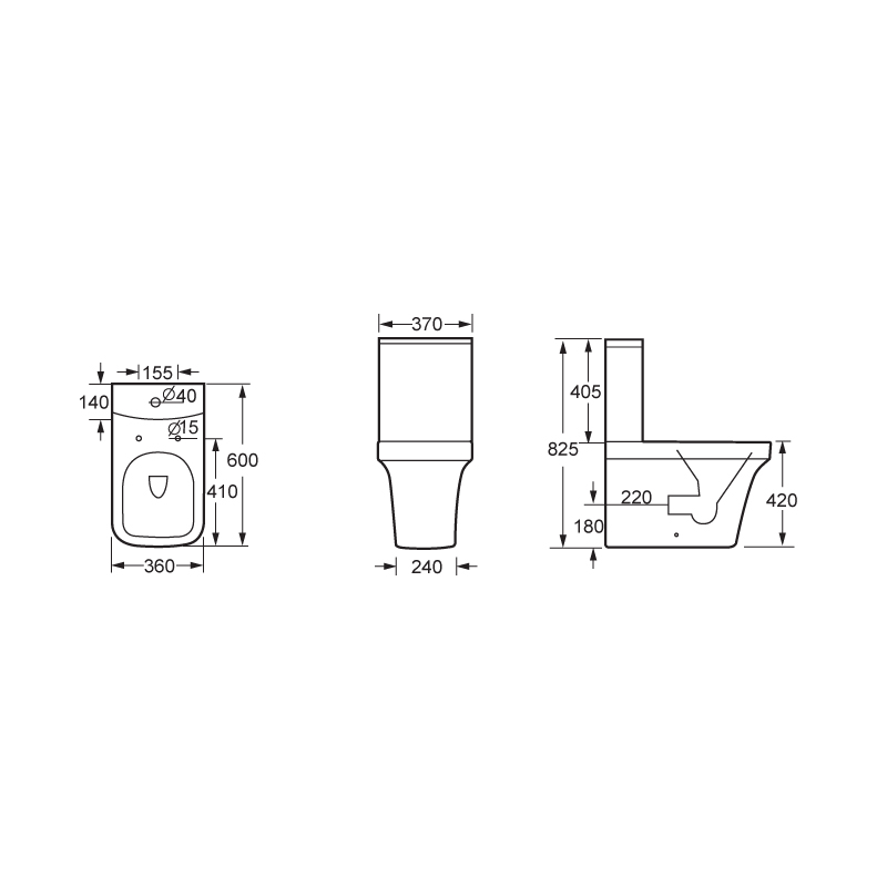 Toilette lavable avec housse de siège UF --SD618