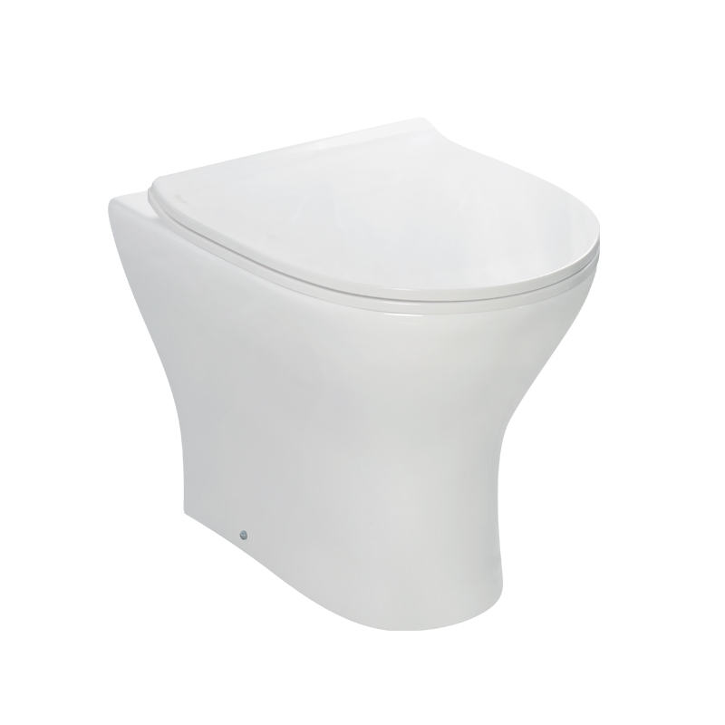 Salle de bains carrée de vente chaude Back To Wall WC - BTW302