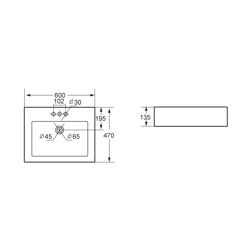 Cabinet Basin-LB160