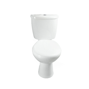 Toilette P-trap en céramique de style occidental de luxe en deux pièces --SD306